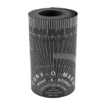 CURV-O-MARK Wrap-a-round 179B SORT (XXL) 12,7x274,3 cm / 5,00 x 9